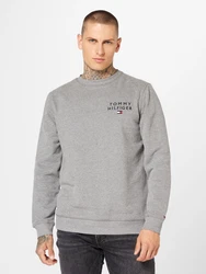 Tommy Hilfiger Underwear Sweatshirt TRACK TOP HWK dunkelblau/graumeliert/rot/weiß