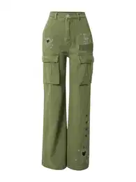 Kapsáče khaki / černá / bílá
