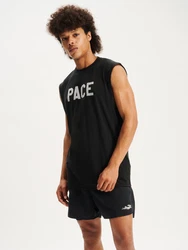 Pacemaker Sporttop Sportshirt schwarz/weiß