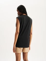 Pacemaker Sporttop Sportshirt schwarz/weiß