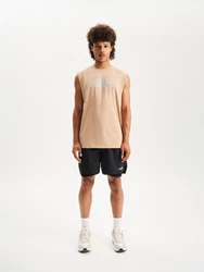 Pacemaker Sporttop Sportshirt sand/grau