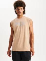 Pacemaker Sporttop Sportshirt sand/grau