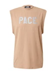 Pacemaker Sporttop Sportshirt sand/grau