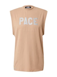 Pacemaker Sporttop Sportshirt sand/grau