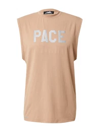 Sporttop sand / grau