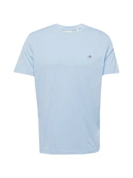 Gant T-Shirt REGULAR SHIELD REG ARCHIVE SHIELD EMB blau/Hellblau