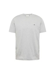 Gant T-Shirt REGULAR SHIELD REG ARCHIVE SHIELD EMB grau