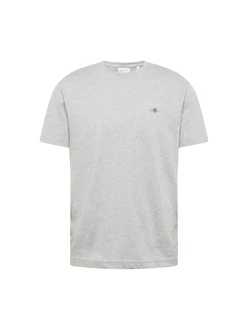 Gant T-Shirt REGULAR SHIELD REG ARCHIVE SHIELD EMB grau Gant T-Shirt REGULAR SHIELD REG ARCHIVE SHIELD EMB grau
