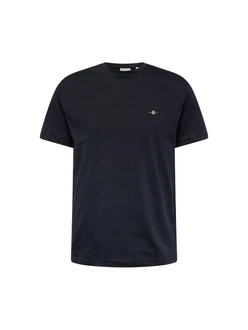 Gant T-Shirt REGULAR SHIELD REG ARCHIVE SHIELD EMB Schwarz