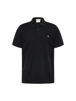 GANT Poloshirt REGULAR SHIELD schwarz
