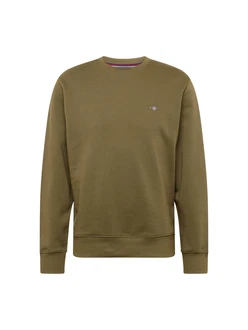 GANT Sweatshirt REG SHIELD C-NECK SWEAT Khaki/Dunkelgrün/Khaki/Dunkelgrün/Khaki/Dunkelgrün/Khaki/Dunkelgrün/Khaki/Dunkelgrün/Khaki/Dunkelgrün/Khaki/Dunkelgrün/Khaki/Dunkelgrün/Khaki/Dunkelgrün/Khaki/Dunkelgrün/Khaki/Dunkelgrün/Khaki/Dunkelgrün