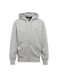 Sweatjacke graumeliert