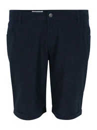Plus Shorts 'STRICK' navy