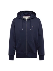 Gant Sweatjacke Regular Shield Full Zip Hoodie (2007059) Blau
