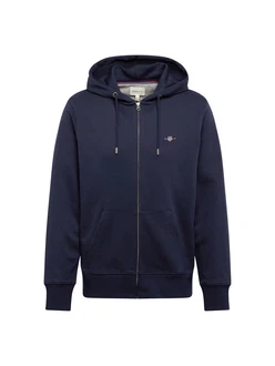 Gant Sweatjacke Regular Shield Full Zip Hoodie (2007059) Blau
