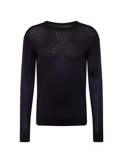 bugatti Pullover Strick mit Logostickerei nachtblau bugatti Pullover Strick mit Logostickerei nachtblau