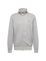 Sweatjacke graumeliert