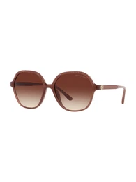 Sonnenbrille hellbraun / gold