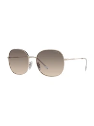 Sonnenbrille braun / gold