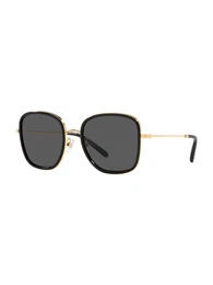 Sonnenbrille gold / schwarz