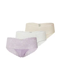 Slip bež / pastelno ljubičasta / bijela