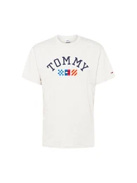 T-Shirt navy / hellblau / hellgrau / dunkelorange