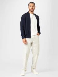 bugatti Strickjacke 7600-95512 mit modernem Stehkragen navy (7600-95512)