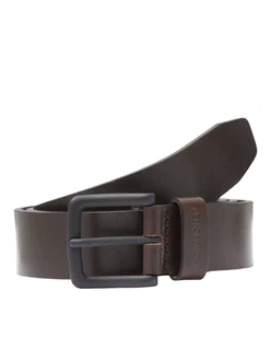 JACK & JONES Gürtel 'Roma' dunkelbraun