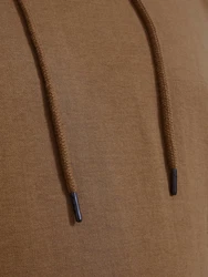 Jack & Jones Plus Sweatshirt braun/weiß