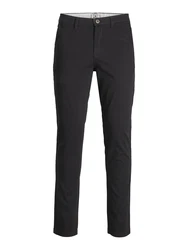 Jack & Jones Herren Jpstmarco Jjdave Lc Noos Pls Chino-Hose schwarz/weiß