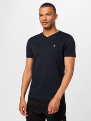 GANT T-Shirt V-Neck Slim Fit SLIM SHIELD V-NECK T-SHIRT navy/dunkelrot/schwarz/silber