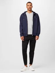 GANT T-Shirt V-Neck Slim Fit SLIM SHIELD V-NECK T-SHIRT navy/graumeliert/kirschrot/wei