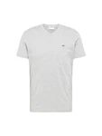 GANT T-Shirt V-Neck Slim Fit SLIM SHIELD V-NECK T-SHIRT navy/graumeliert/kirschrot/wei GANT T-Shirt V-Neck Slim Fit SLIM SHIELD V-NECK T-SHIRT navy/graumeliert/kirschrot/wei