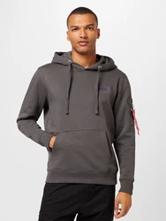 ALPHA INDUSTRIES Sweatshirt dunkelgrau