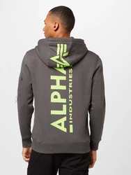 ALPHA INDUSTRIES Sweatshirt dunkelgrau