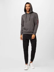 ALPHA INDUSTRIES Sweatshirt dunkelgrau