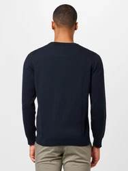Gant Strickpullover Classic C-Neck navy