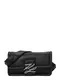 Karl Lagerfeld Taška přes rameno  černá / stříbrná