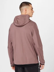 Nike Sportswear Sweatjacke 'Tech Fleece' rostbraun/schwarz