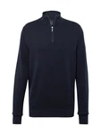 bugatti Pullover Troyer marine/navy/schwarz