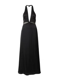 Společenské šaty černá / stříbrná