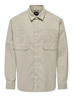 ONLY & SONS Blusenshirt ONSALP RLX 2PKT WASHD CORD LS SHIRT camel ONLY & SONS Blusenshirt ONSALP RLX 2PKT WASHD CORD LS SHIRT camel