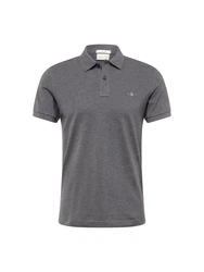 GANT Poloshirt Regular Shield Pique Polo navy/graphit/rot/wei