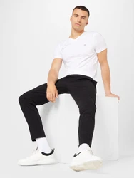 GANT T-Shirt V-Neck Slim Fit SLIM SHIELD V-NECK T-SHIRT weiß