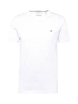 GANT T-Shirt V-Neck Slim Fit SLIM SHIELD V-NECK T-SHIRT weiß GANT T-Shirt V-Neck Slim Fit SLIM SHIELD V-NECK T-SHIRT weiß
