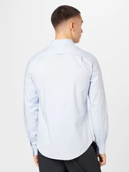 GANT Hemd Langarmhemd navy/hellblau/karminrot/silber