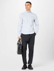 GANT Hemd Langarmhemd navy/hellblau/karminrot/silber