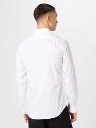 GANT Hemd Langarmhemd navy/karminrot/silber/offwhite