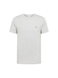T-Shirt navy / hellgrau / dunkelrot