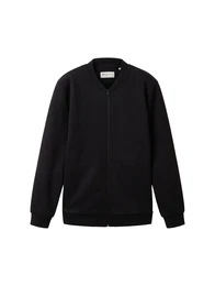 Sweatjacke schwarz / wei